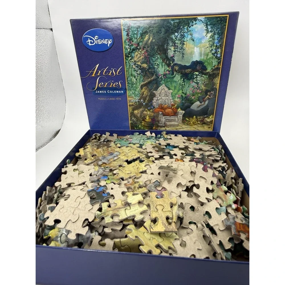 Disney Artist Series James Coleman I Wanna Be Like You 1000pc Puzzle COMPLETE